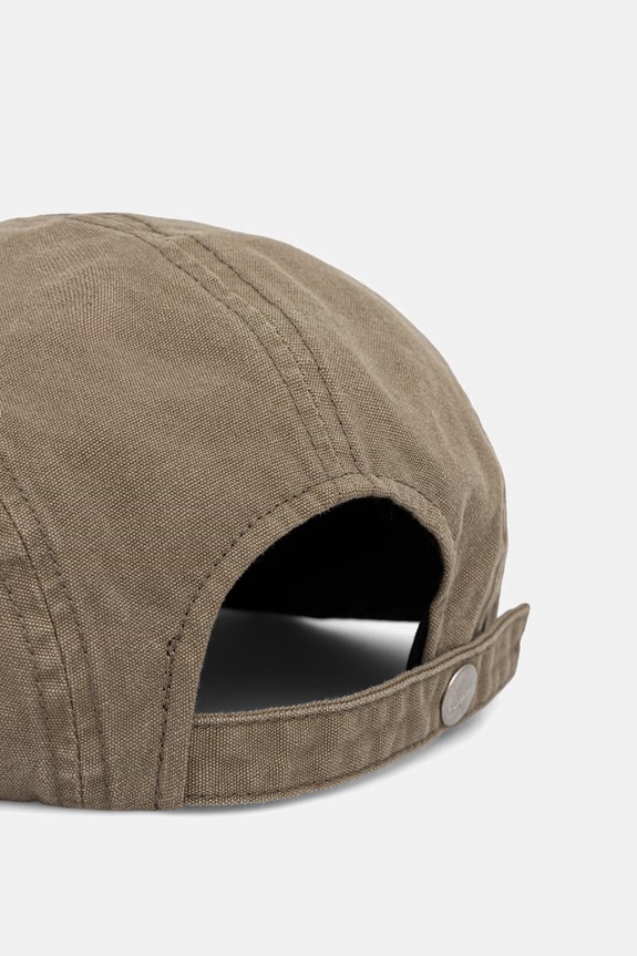 Akcesoria AllSaints czapka z daszkiem snapback męska bawełniana 29M106XE zielony