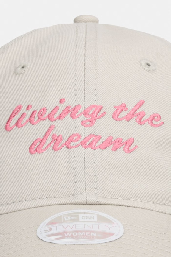 New Era Καπέλο με γείσο από βαμβάκι SLOGAN 920 60856295 μπεζ AW26