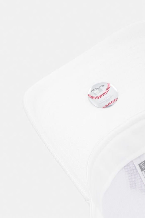 New Era Καπέλο με γείσο βαμβακερό LE 940 NYY λευκό 60856373