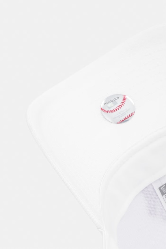 New Era Καπέλο με γείσο βαμβακερό LE 940 NYY λευκό 60856373