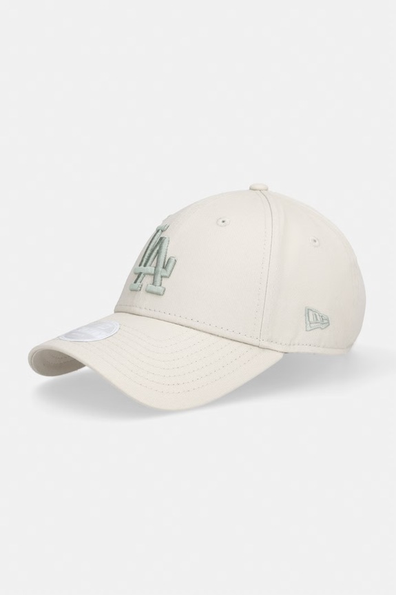 New Era Καπέλο με γείσο από βαμβάκι LE 940 LA DODGERS μπεζ 60856376
