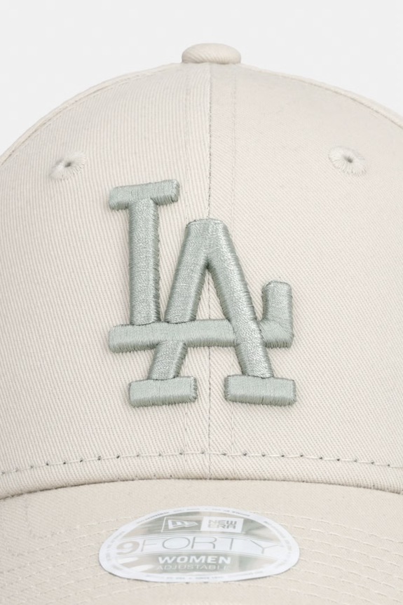New Era Καπέλο με γείσο από βαμβάκι LE 940 LA DODGERS 60856376 μπεζ AW26