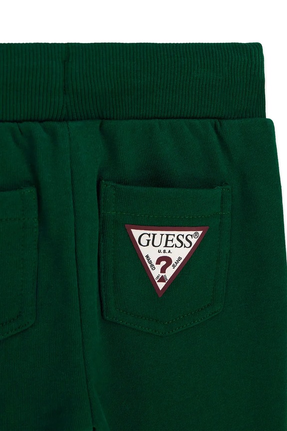 Guess komplet codzienny dziecięcy bawełniany zielony I6YG01.K3964.9BY2