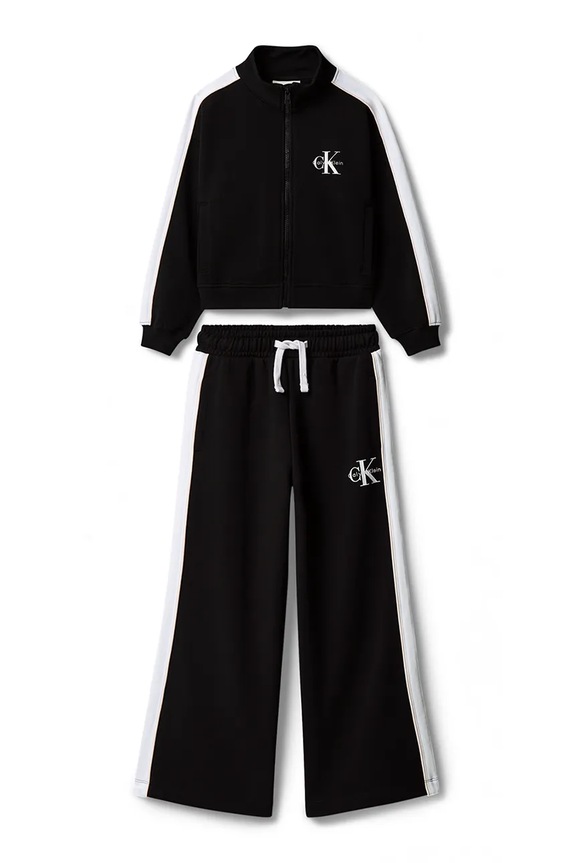 Calvin Klein Jeans Tepláková detská bavlnená LVCKTJI12G.128.170.9BY2 čierna AW26