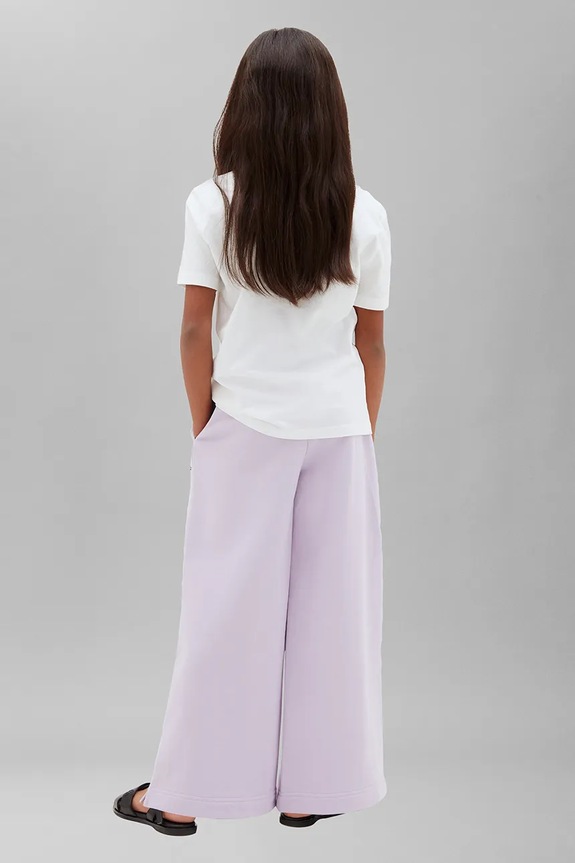 Fete Calvin Klein Jeans pantaloni de trening pentru copii din bumbac LVCKTJC36G.128.170.9BY2 violet