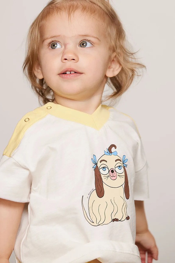 Mini Rodini komplet dziecięcy bawełniany Dog 26640117