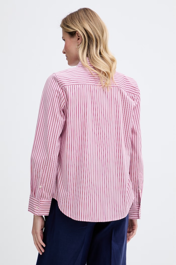Odzież Tommy Hilfiger koszula damska bawełniana WW0WW51155 różowy