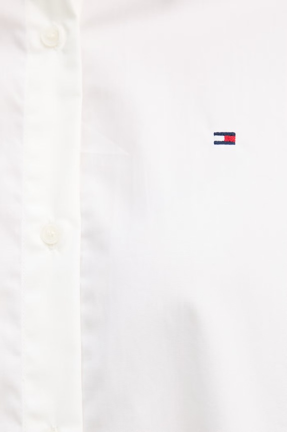 Tommy Hilfiger cămașă pentru femei, din bumbac WW0WW49940 bej