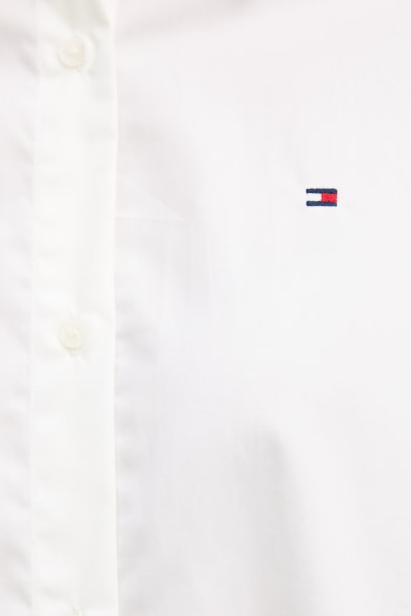 Tommy Hilfiger cămașă pentru femei, din bumbac WW0WW49940 bej