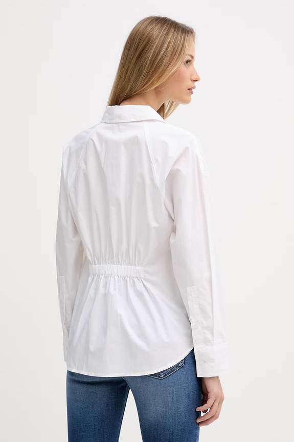 Odzież DKNY koszula damska bawełniana DJ6W2243 biały