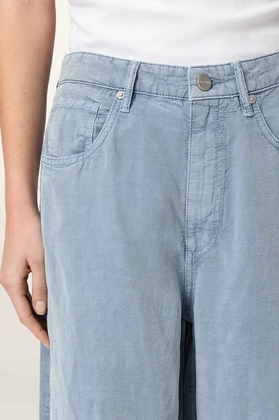 AllSaints blugi barrel pentru femei JETT albastru W080TE