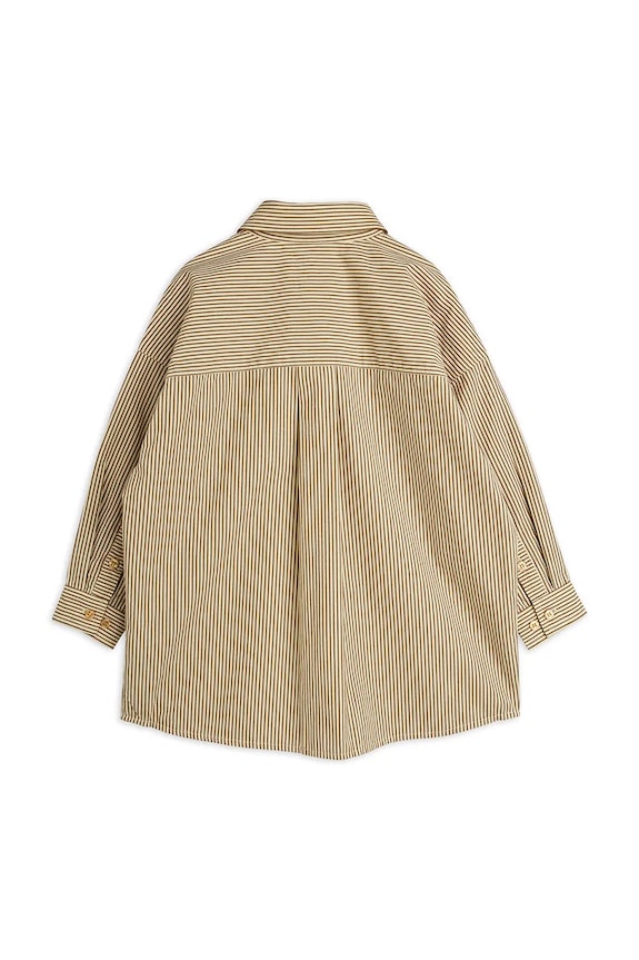 Chłopiec Mini Rodini koszula dziecięca bawełniana Poplin 26620102 beżowy
