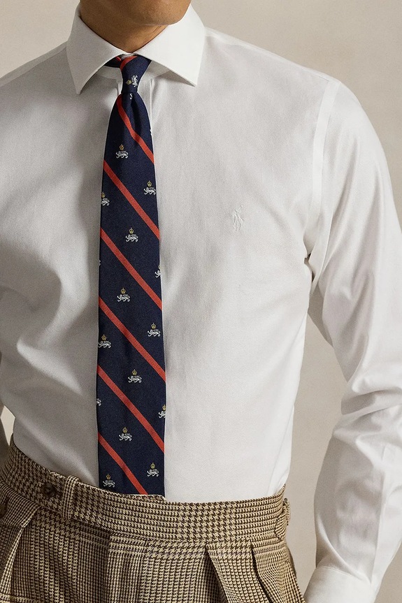 Polo Ralph Lauren koszula męska bawełniana biały 712B15310