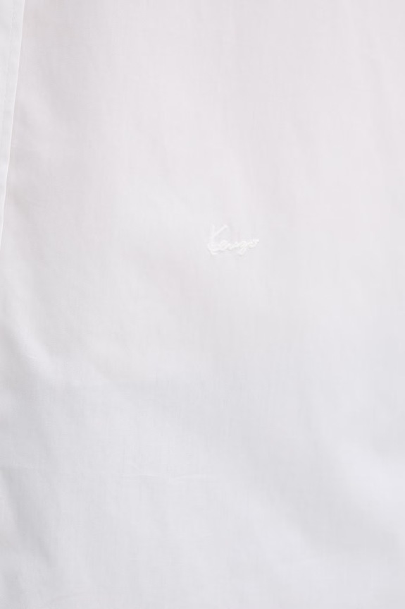 Kenzo koszula męska bawełniana FG65CH4619LF biały