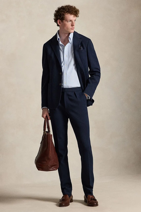 Odzież Polo Ralph Lauren koszula męska bawełniana 710B25852 biały