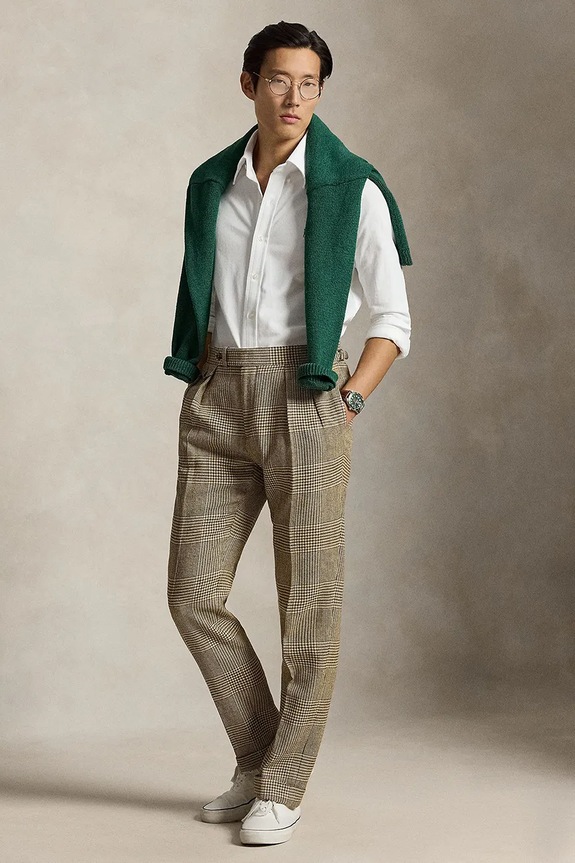 Ρούχα Polo Ralph Lauren πουκάμισο oxford ανδρικό βαμβακερό 710P03967 λευκό