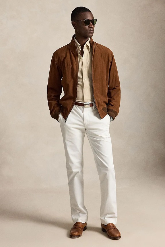Ρούχα Polo Ralph Lauren Πουκάμισο oxford ανδρικό βαμβακερό 710P03967 μπεζ