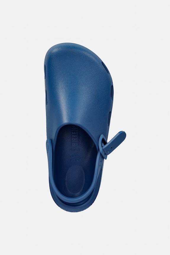 Birkenstock klapki mules dziecięce Birki-Flow niebieski 1031324