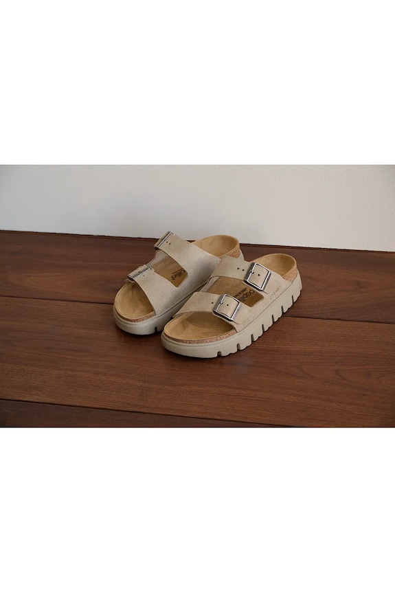 Birkenstock šľapky dámske semišové Arizona Chunky Suede Leather 1032996