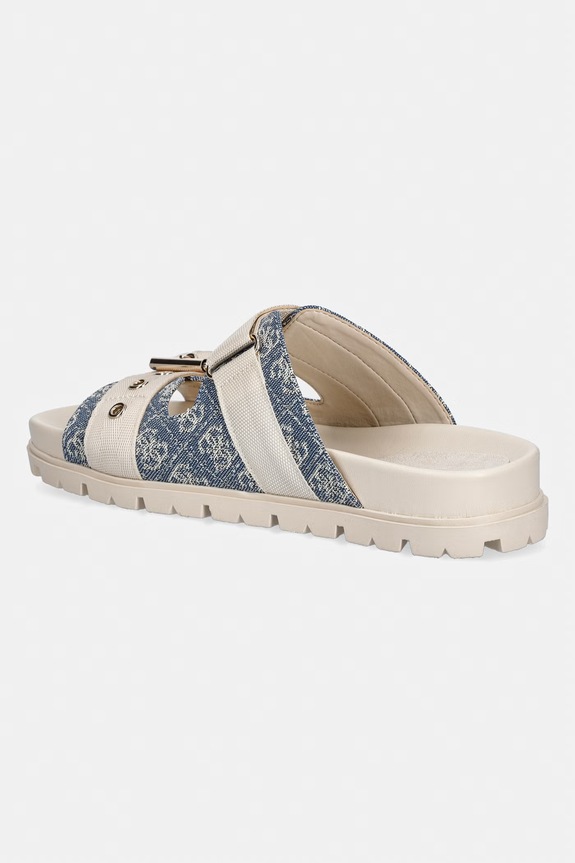 Obuv Guess šľapky dámske FAXONA2 FLTFX2.FAB03.CREAM béžová