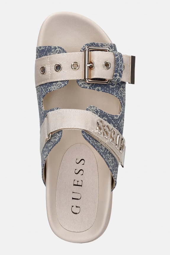 Guess šľapky dámske FAXONA2 béžová FLTFX2.FAB03.CREAM