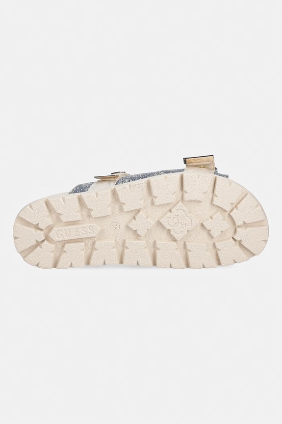 Guess šľapky dámske FAXONA2 FLTFX2.FAB03.CREAM béžová