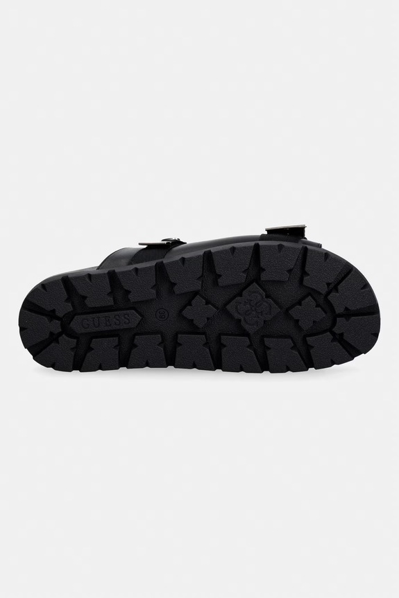 Guess šľapky dámske FAXONA FLTFAX.FAB03.BLACK čierna