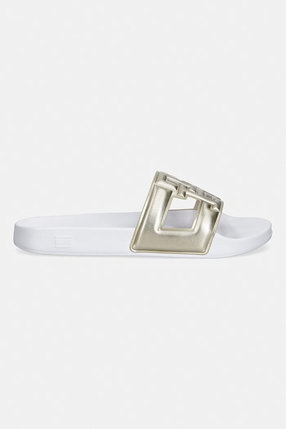 Tommy Hilfiger natikače za žene TH MONOGRAM POOL SLIDE FW0FW09525 bijela AW26