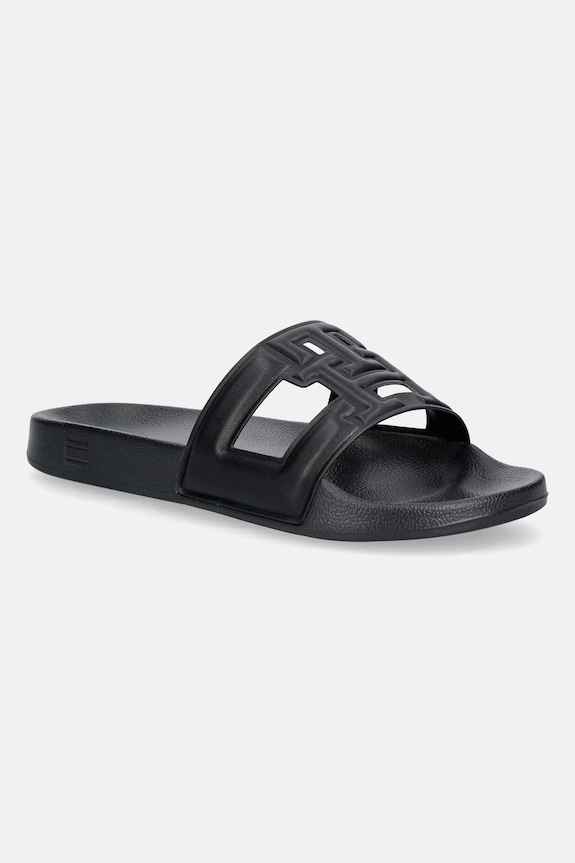 Tommy Hilfiger natikače za žene TH MONOGRAM POOL SLIDE crna FW0FW09424