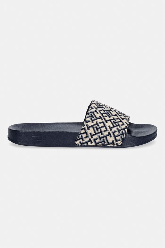 Tommy Hilfiger natikače za žene TH MONOGRAM POOL SLIDE FW0FW09423 mornarsko plava AW26