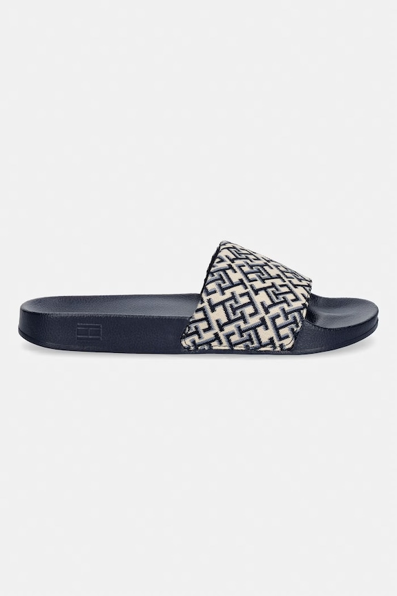 Tommy Hilfiger natikače za žene TH MONOGRAM POOL SLIDE FW0FW09423 mornarsko plava AW26