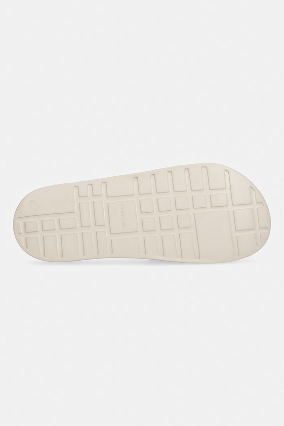 Calvin Klein klapki damskie ESS SLIDE TPU HW0HW02959.PDV beżowy
