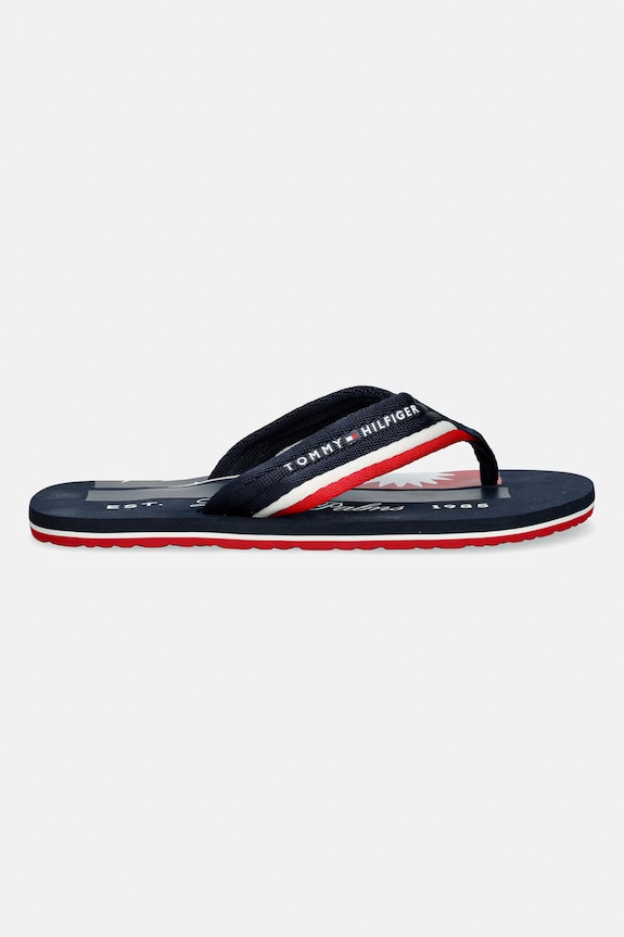 Tommy Hilfiger japanke za muškarce PATCH PRINT HIFIGER BEACH SANDAL FM0FM05903 mornarsko plava AW26