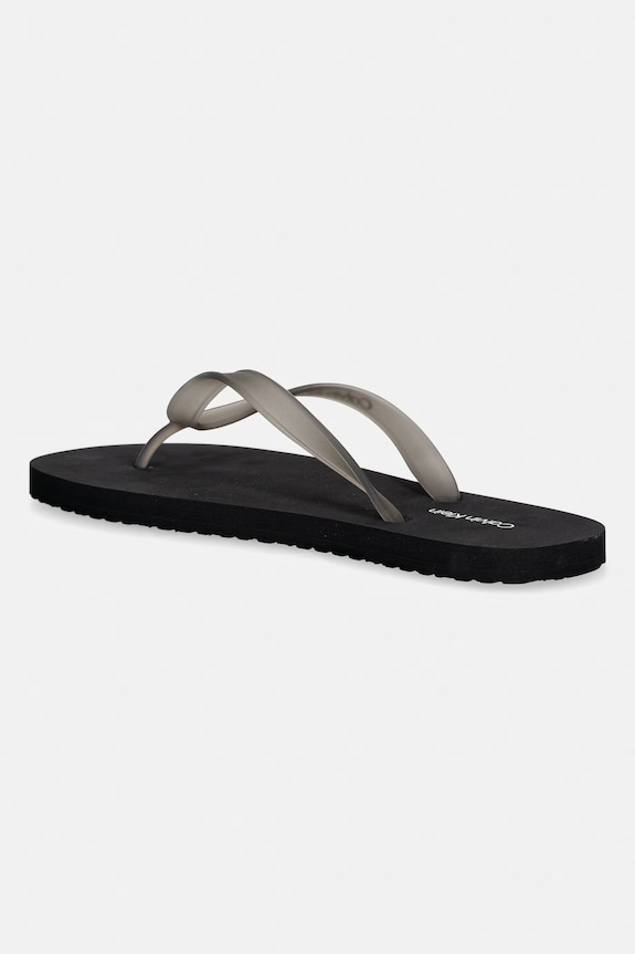 Scarpe Calvin Klein infradito da uomo BEACH THONG SLIDE HM0HM02105.0GJ nero
