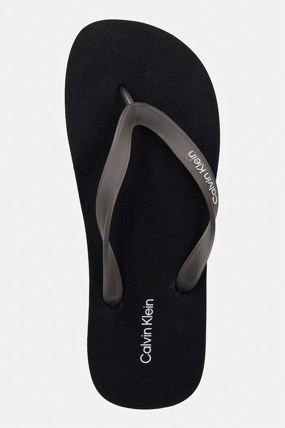 Calvin Klein infradito da uomo BEACH THONG SLIDE nero HM0HM02105.0GJ
