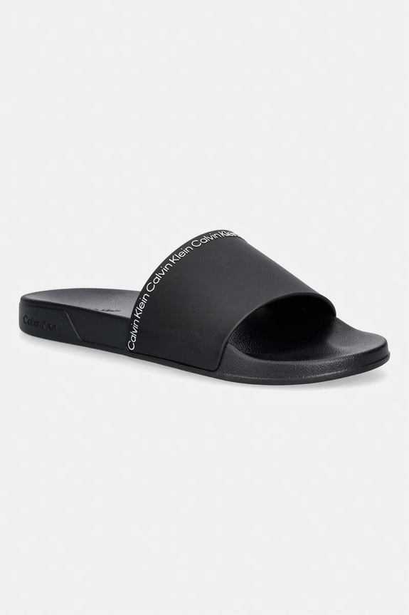 Calvin Klein natikače za muškarce ESS SLIDE INSTITUTIONAL CV crna HM0HM02108.BEH