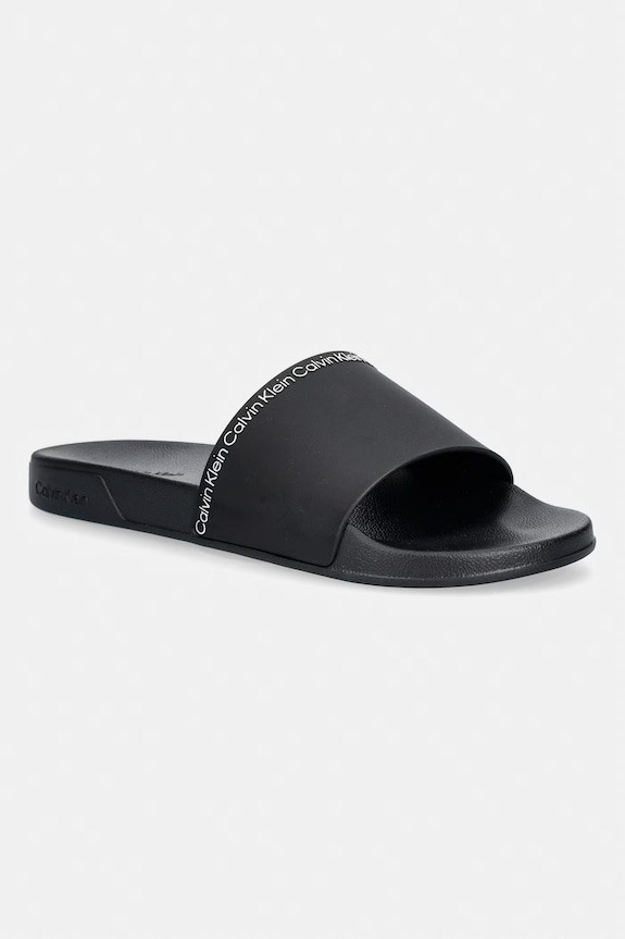 Calvin Klein natikače za muškarce ESS SLIDE INSTITUTIONAL CV crna HM0HM02108.BEH