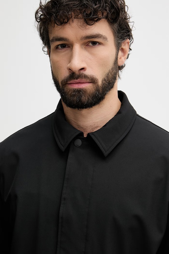 Karl Lagerfeld Παλτό Ανδρικό μαύρο 561580.455085