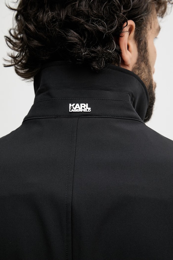 Karl Lagerfeld Παλτό Ανδρικό 561580.455085 μαύρο