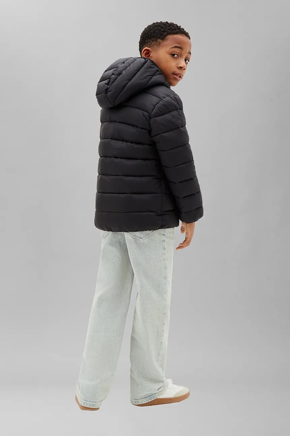 Calvin Klein Jeans giacca trapuntata per bambini nero LVCKTJM15B.128.176.9BY2
