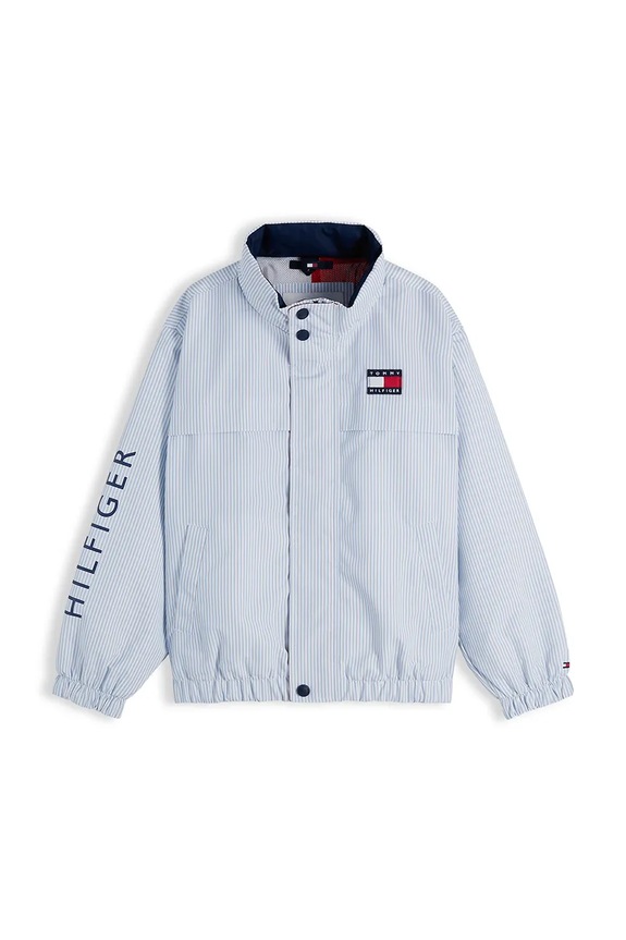 Tommy Hilfiger krótka kurtka dziecięca KB0KB10450.128.176.9BY2 biały AW26