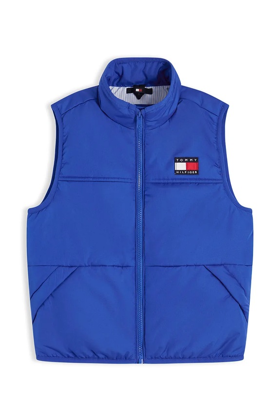 Tommy Hilfiger vestă pentru copii KB0KB10532.128.176.9BY2 albastru AW26