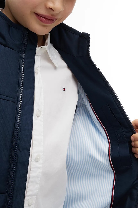 Tommy Hilfiger vestă pentru copii KB0KB10532.128.176.9BY2