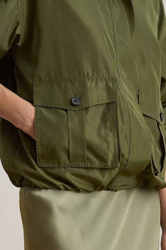 Lauren Ralph Lauren přechodová bunda dámská 200P13813 zelená