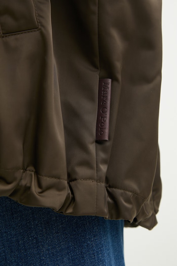Marc O'Polo kurtka oversize damska 5000014346 zielony