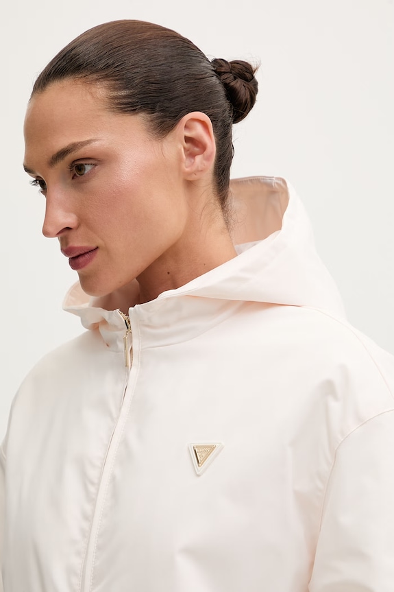 Guess jachetă scurtă pentru femei OLYMPE bej V6YL11.W2871