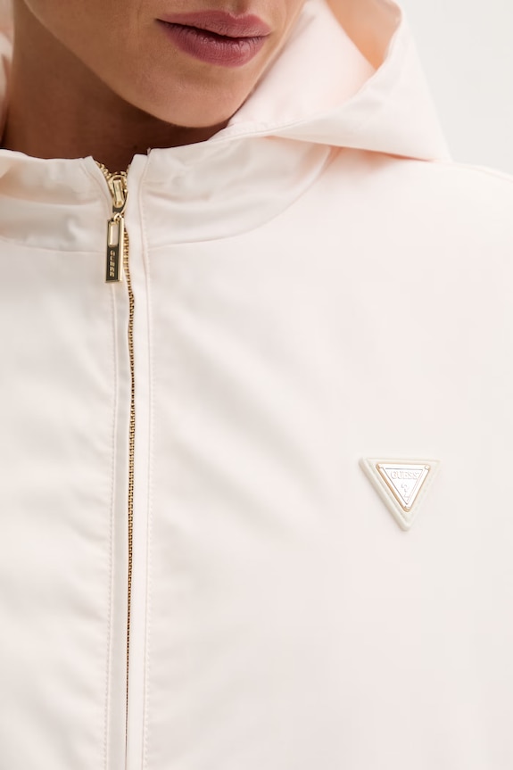 Guess jachetă scurtă pentru femei OLYMPE V6YL11.W2871 bej