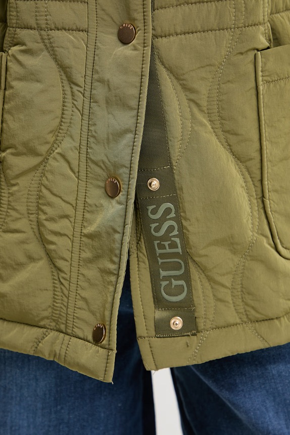 Guess giacca di mezza stagione da donna CORINNE W6YL11.W2880 verde