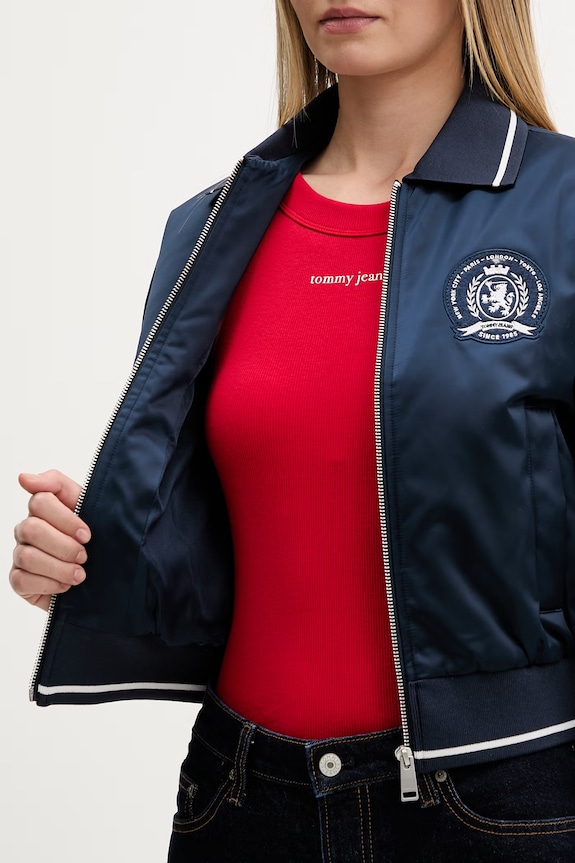Tommy Jeans bomberka damska DW0DW23153 granatowy