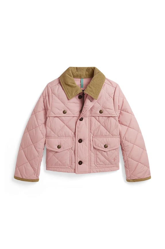 Polo Ralph Lauren prijelazna jakna za djecu roza 312B18915001